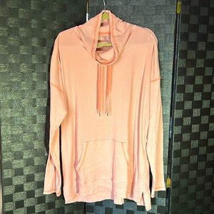 NWT St Johnson Bay Active Cowl Neck Long Sleeve lightweight Sweater XXLT